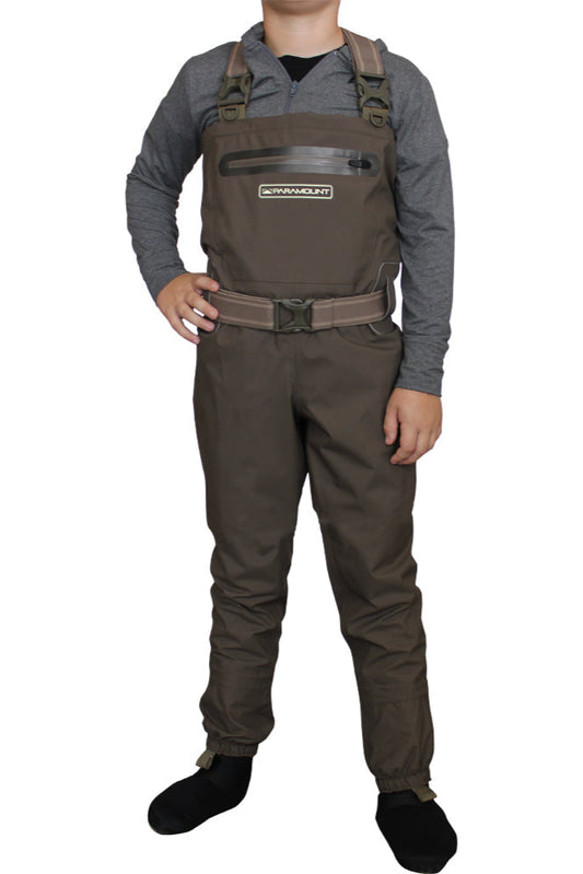 YOUTH BREATHABLE CHEST WADERS FOR KIDS AND CHILDREN