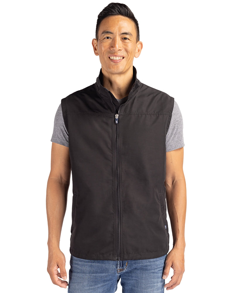 Cutter & Buck Charter Eco Recycled Mens Full-Zip Vest