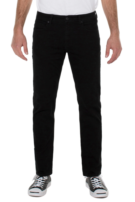 Liverpool Kingston Modern Straight - Black, a go-to pair of jeans for the office, date nights, travel and weekends