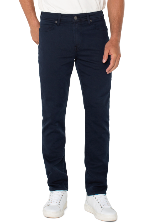 Liverpool Kingston Modern Straight-Navy, a go-to pair of jeans for the office, date nights, travel and weekends