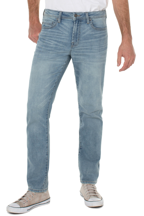 Liverpool Kingston Modern Straight - Palos Verdes, a go-to pair of jeans for the office, date nights, travel and weekends
