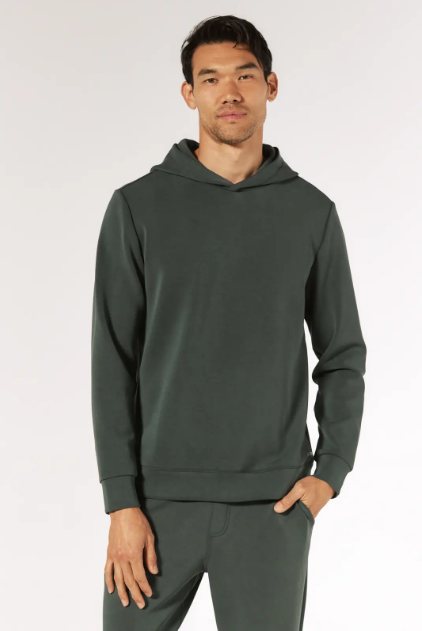 7 Diamonds Rev Hoodie - Basil, a cozy go-to pullover for chilly mornings, road trips, the office and lounging at home