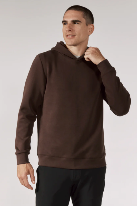 7 Diamonds Rev Hoodie Bordeaux, an easy layer for golf mornings, travel, the office and cool fall days