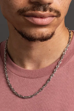 We Are All Smith Stainless Steel 5MM Rope Chain-22", a rugged, easy-to-wear accessory that adds character to everyday outfits, nights out and weekends, and makes a great gift