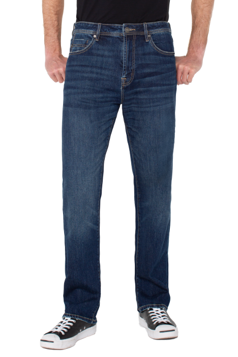Liverpool Sutton Loose Denim - Breckenridge, comfortable, versatile denim that dresses up for dinner or down for weekends and everyday wear