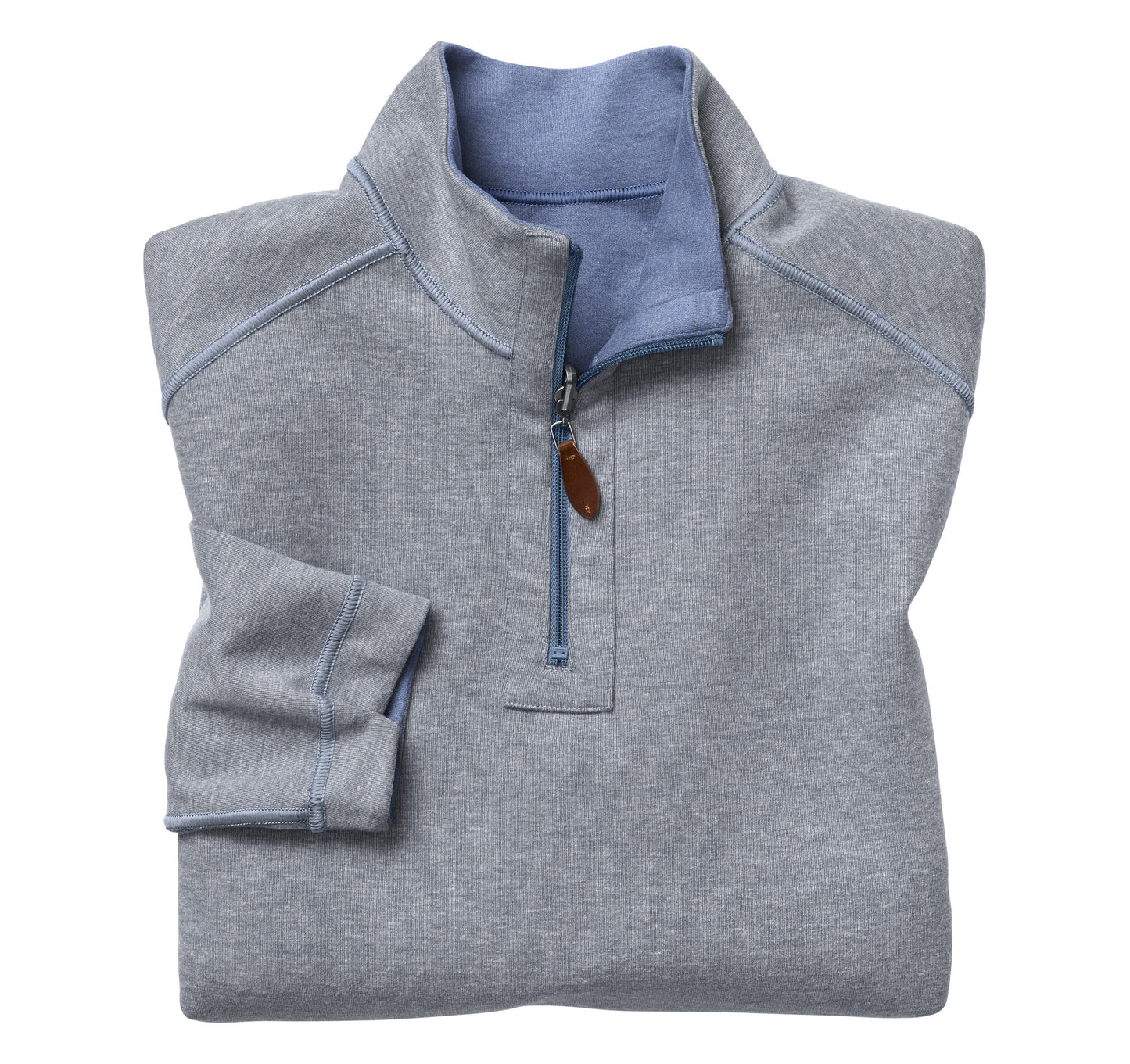 Reversible Solid Quarter Zip